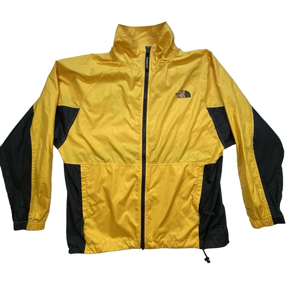 The North Face‎ Windbreaker Jacket M WindWall Graphic Collection Yellow/Black